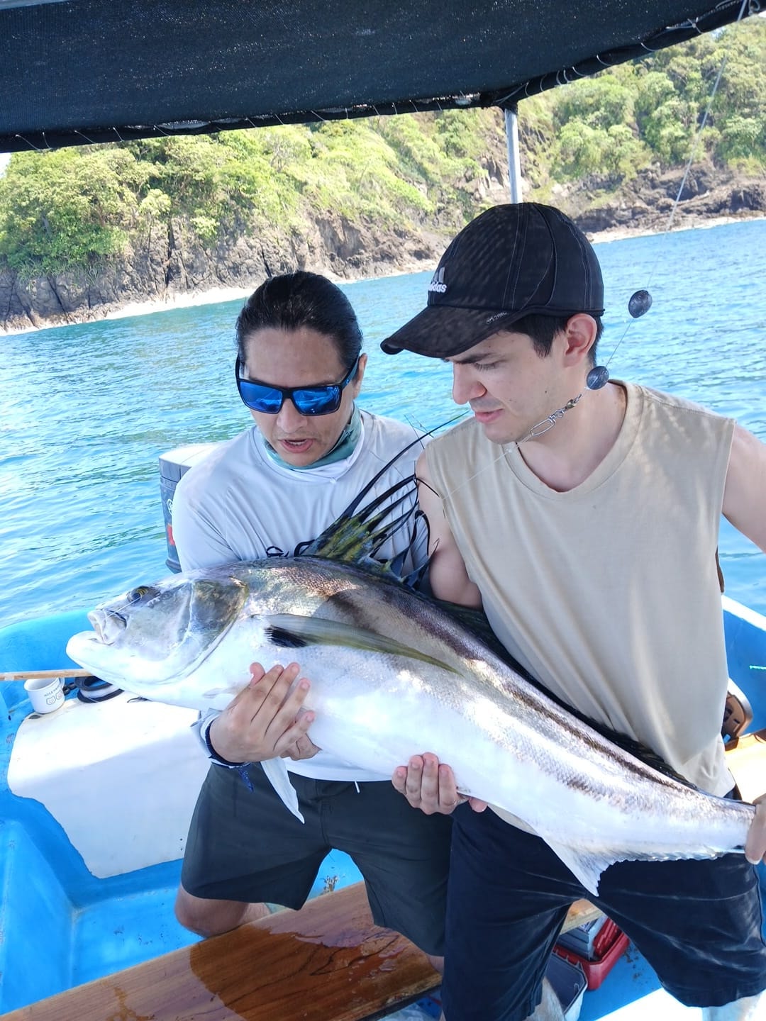 Guests enjoying a boat tour in Paquera Costa Rica